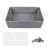 Grove 33" L X 18" W Rectangular Single Bowl Fireclay Farmhouse Kitchen Sink with Grid and Strainer-99300042