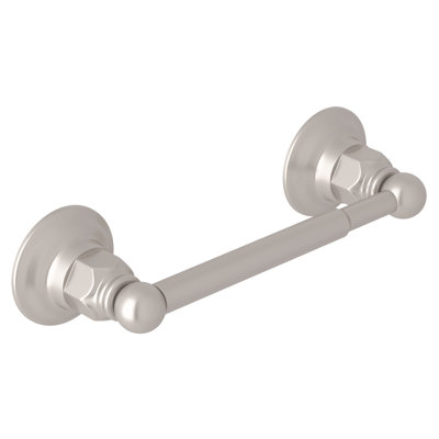 Country Bath Wall Mounted Single Spring Loaded Toilet Paper Holder