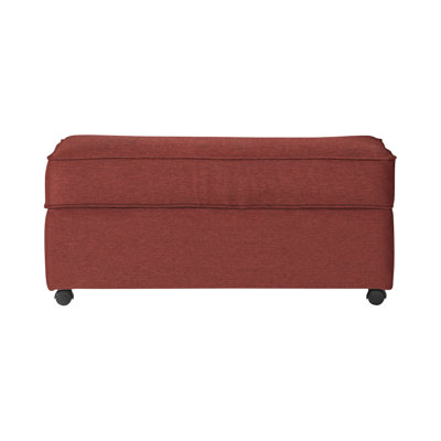 Ilmo 42" Wide Rectangle Standard Ottoman with Storage by Lark Manor