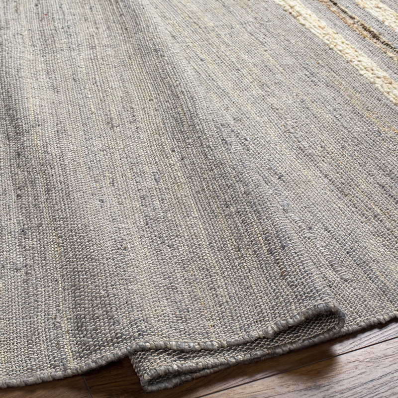 Bowry Area Rug in Gray, Rectangle 2' x 3'