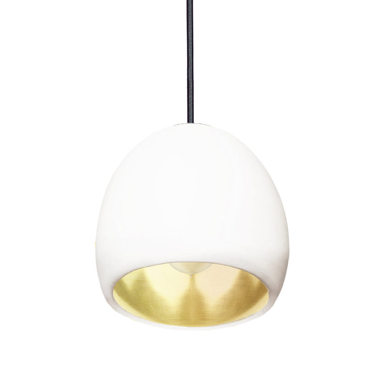 Leaf 8 - Light Porcelain Chandelier, LED, 24" H x 22" W x 22" D, Matte Black