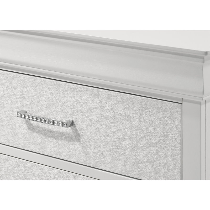 Mobilier de chambre à coucher à 5 tiroirs avec commode haute moderne 1Pc