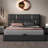 Upholstered Platform Bed With Hydraulic Storage System, No Box Spring Needed