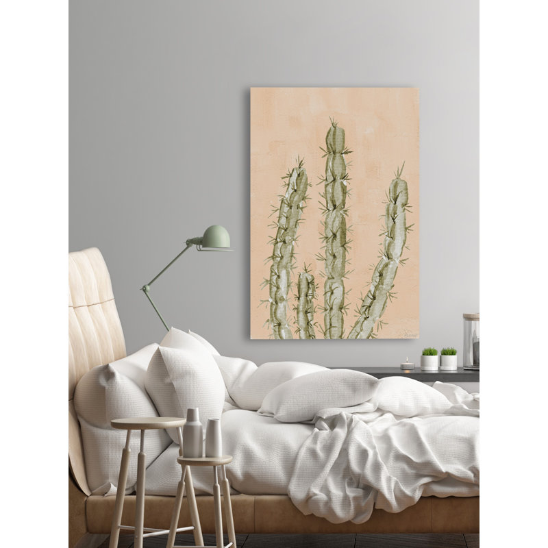 «Be A Cactus», reproduction sur toile tendue, H 60 po x l 40 po x P 1,5 po