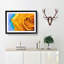 A Golden Yellow Rose - Single Picture Frame Painting on MDF-56627701-56627700