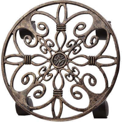 Izzo Metal Weather Resistant Pedestal Plant Stand