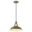 Luminaire suspendu moderne à 1 lumière à intensité variable avec abat-jour en métal Gollenberg-1756135108