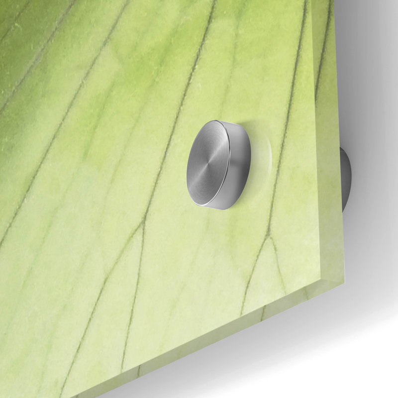 «Banana Leaf 1» par Brittany Evans, art mural en verre acrylique, 24 po x 36 po, H 36 po x l 24 po