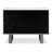 Bronzini Credenza, Small,Embossed White
