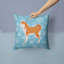 Coussin intérieur/extérieur en flocons d’hiver-32011329