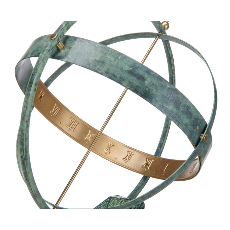 Sphère armillaire Globe Astronomie cadran solaire, Sphère armillaire