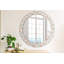 Huldar Glass Flat Wall Mirror