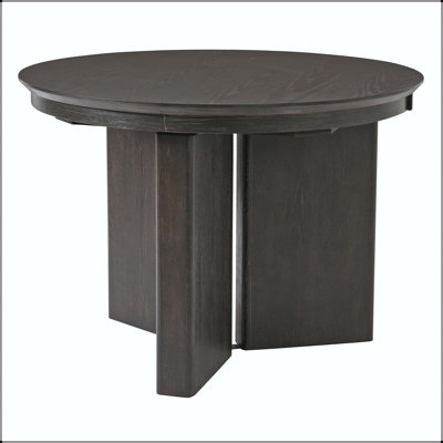 Oval Extendable Farmhouse Dining Table with Pedestal Base