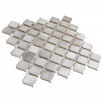 Hudson Tangier 12-3/8 " x 12-3/8 " Porcelain Mosaic Floor and Wall Tile