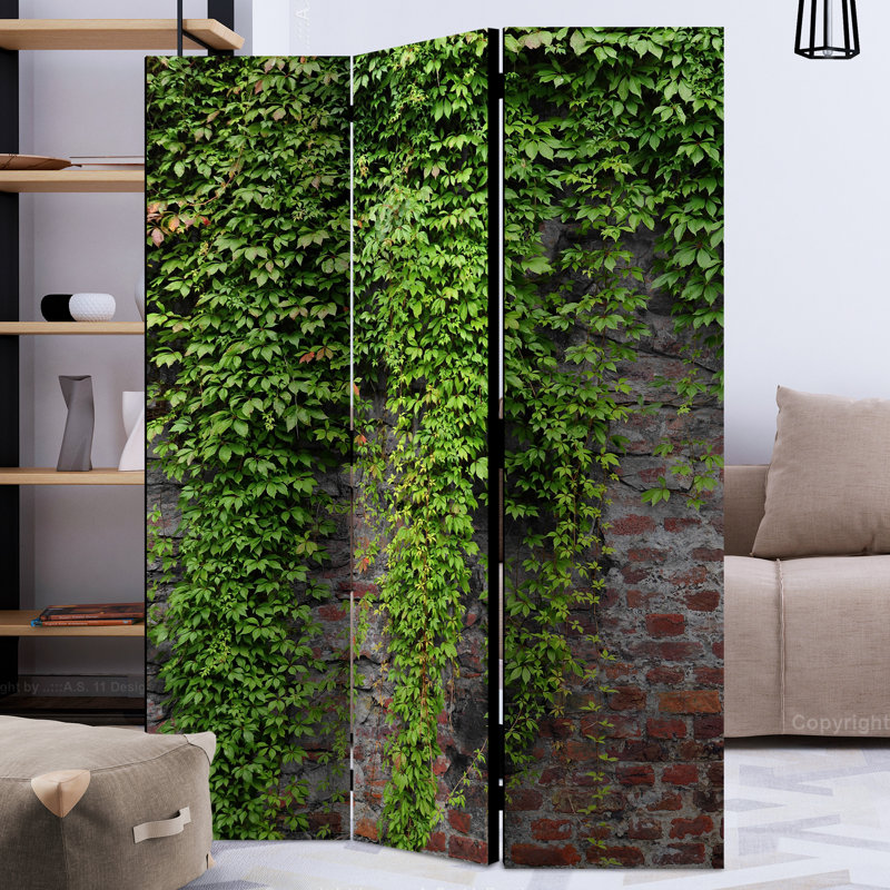 Ulster 172cm H Folding Room Divider, 3