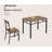 Dining Table Set For 4