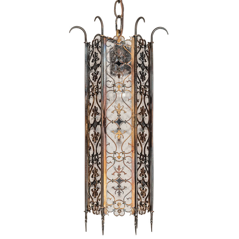 Luminaire suspendu cylindrique 1 lumière Saskatia