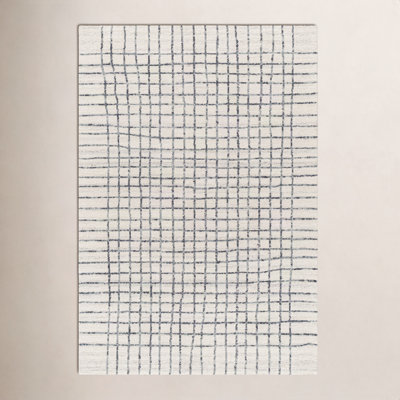 Amoura Hand-Tufted Plaid Rug