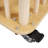 Large Wooden Cat House with Wheels, Double-Door 2-Tier Pet Cabinet-563779148