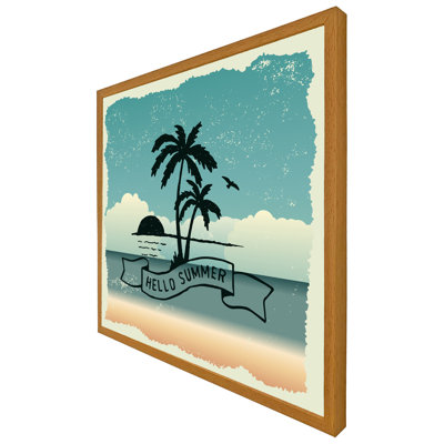 Cybil Hello Summer - Single Picture Frame Print