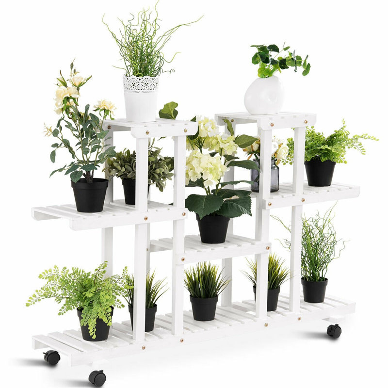 Kiki Wood Plant Stand