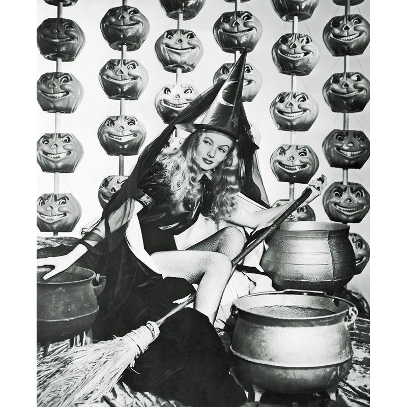 Red Barrel Studio® Hollywood, galerie de photos d'archives sur toile tendue: «I Married a Witch», lac Veronica