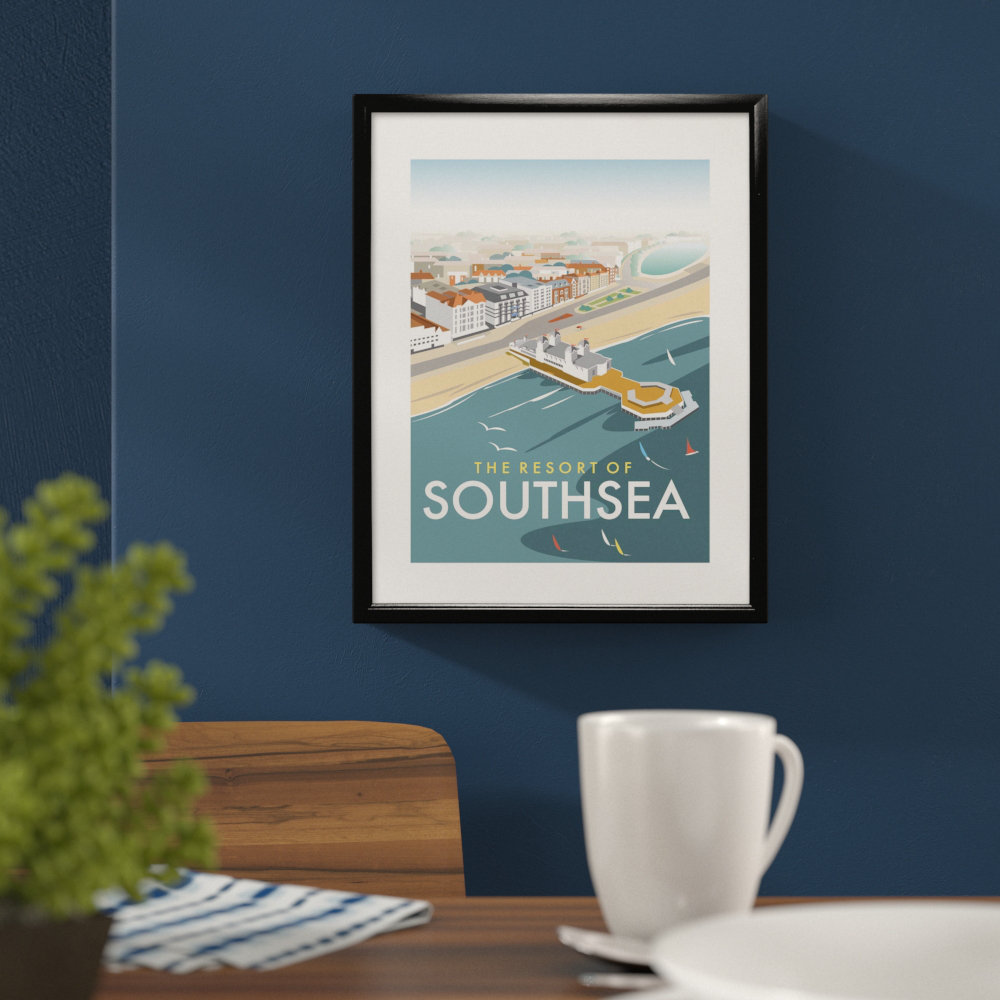 Dave Thompson - Single Picture Frame Print on Canvas