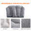 Fauteuil d'extérieur en corde tissée et aluminium avec coussins Marquez-1378833110