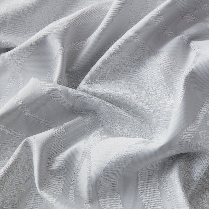 Guildford Curtain Pair, White, 52" W x 72" L
