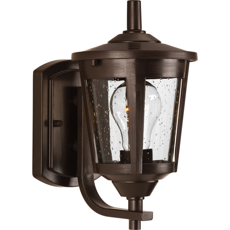 Meador Wall Light, Antique Bronze, 10.38" H x 5.75" W x 7" D