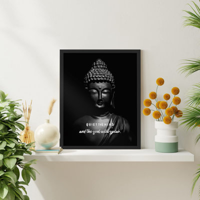 «Wise Buddha Quotes Calming Zen Relaxing Peaceful Yoga» sur