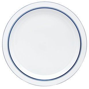 Assiette plate 10,25 po Christianshavn Blue