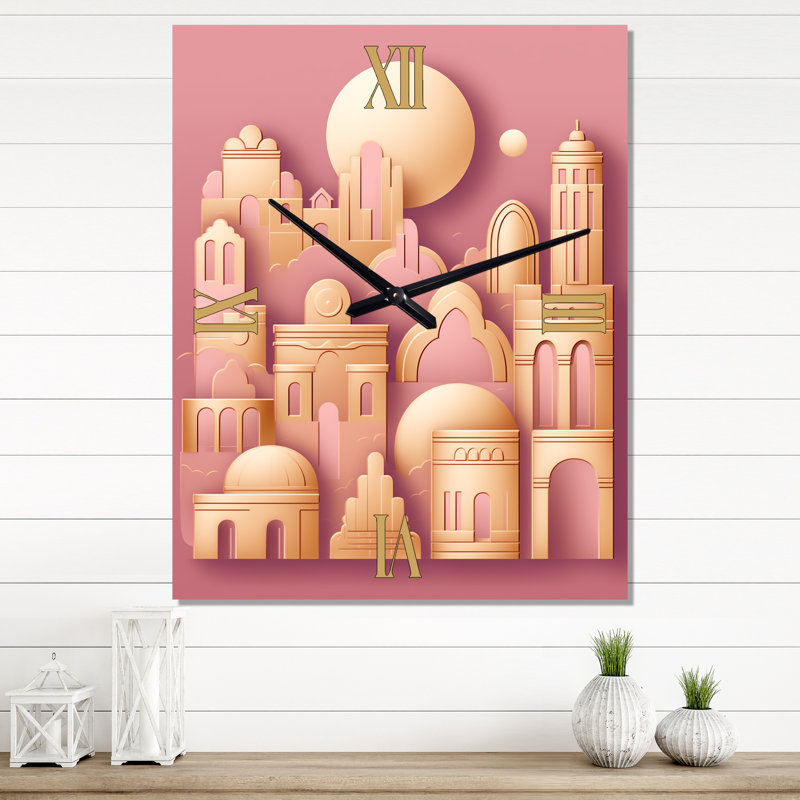 Elea - Horloge murale abstraite, Grand