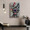 «Northeast» par Dean Russo, art mural en verre acrylique