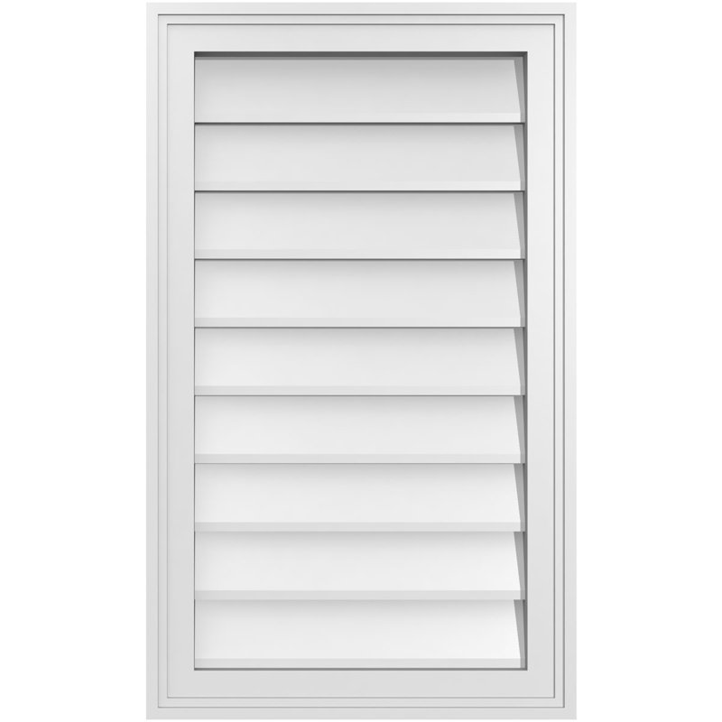 Cadre en brique, brun clair apprêté, H 30 po x l 18 po x P 1,5 po