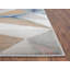 Tapis beige / bleu / orange à motif géométrique Jenifry-404879736
