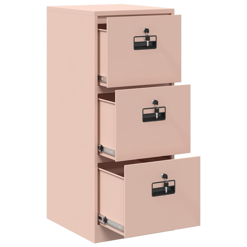 Storage Cabinet, Pink