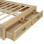 Platform Bed With 6 Storage Drawers-268211360-268211362
