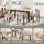 Upholstered Solid Wood Dining Chair Side Chair-1149217604