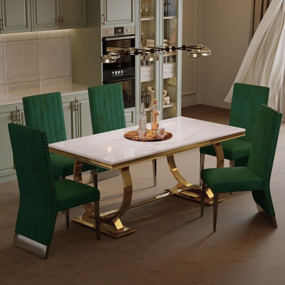 Alyx 18.5'' H Tufted Velvet Upholstered Parsons Chair