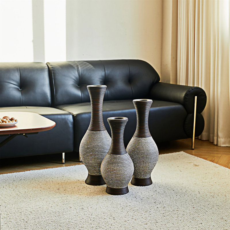 Ensemble de 3 vases de bureau
