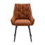 Ensemble de 2 chaises de salle à manger, chaise rembourrée à dossier plat, chaise de cuisine-796817334-796817332