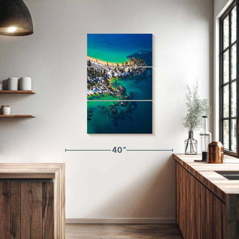 Alvord Lake Tahoe d'en haut, H 38 po x l 24 po