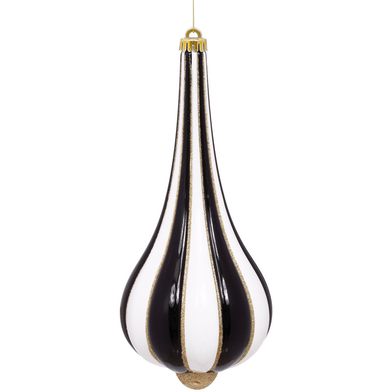 Festive Wish Drop Ornament - 13.5 Inches