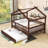 Pontoosuc Wood Daybed with Twin Size Trundle-472646560-472646562
