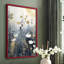 FLORAL Series CCCCLXX - Impression encadrée de qualité supérieure - Prêt à être accroché - Aucun clou requis-1757350180-1757350183