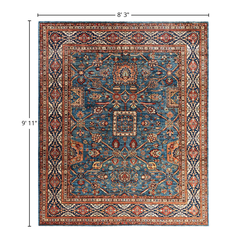 Serapi One-of-a-Kind 8' 3" X 9' 11" Hand Knotted Area Rug