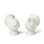 Lenox French Perle Carved Turkey Salt & Pepper Set