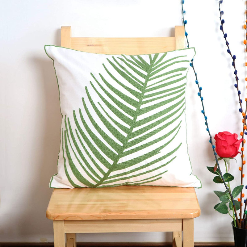 Housse de coussin intérieure / extérieure 100% coton 