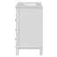 Meuble-lavabo de 30 pouces avec meuble-lavabo en céramique à 2 tiroirs et tablette réglable-2090948182